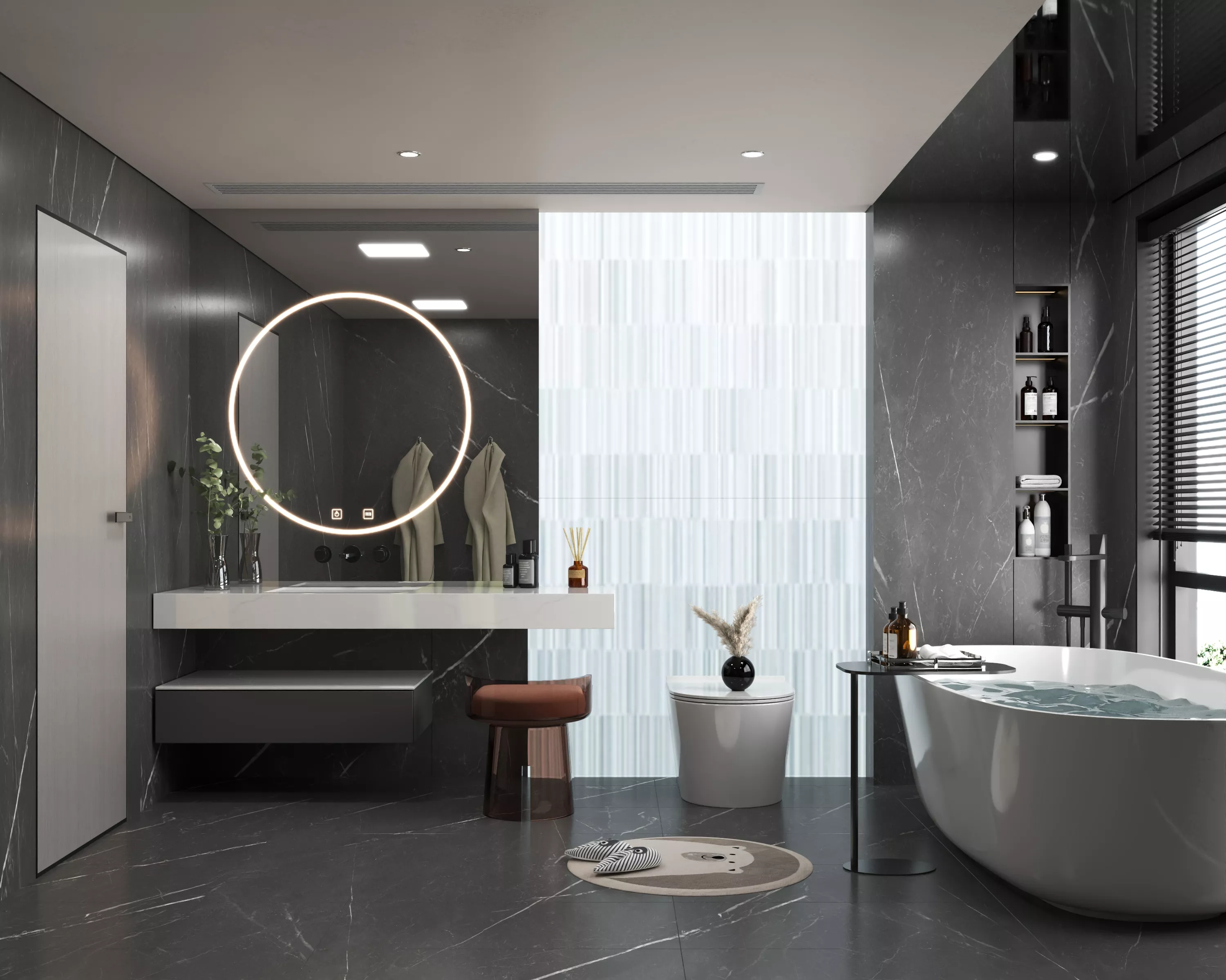 bathroom interior14 3D model
