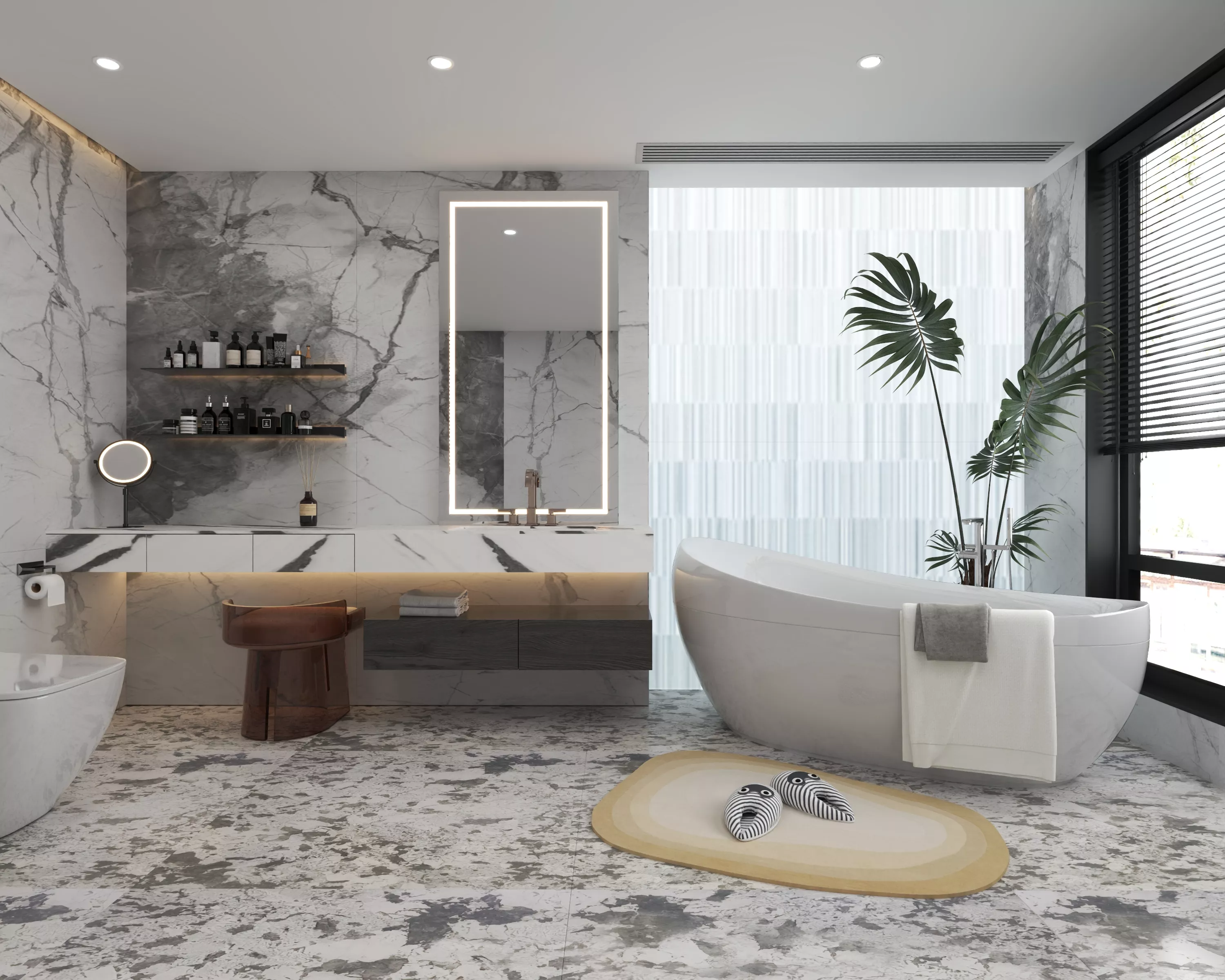 bathroom interior15 3D model