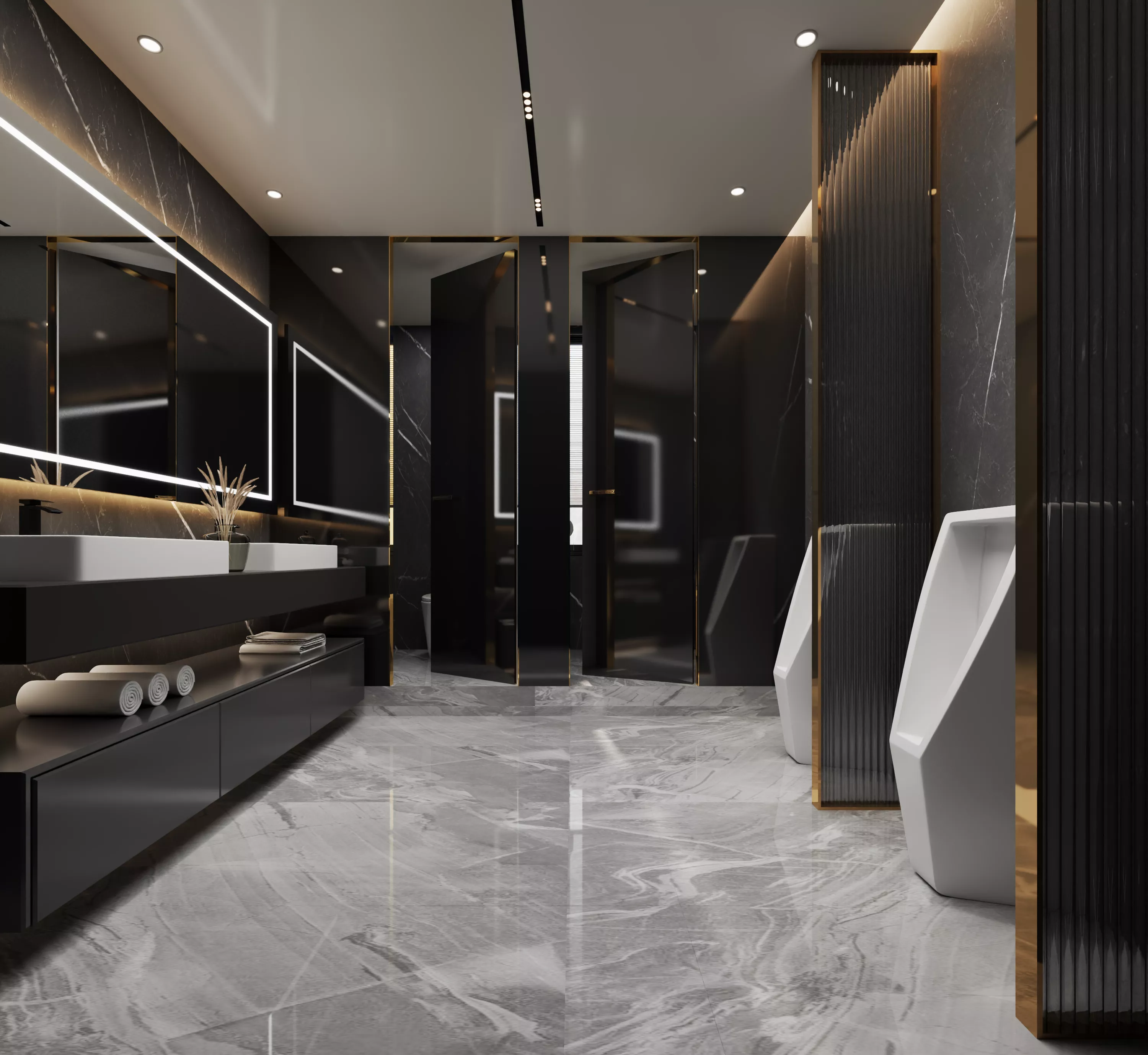 Restroom public wc30 3D model