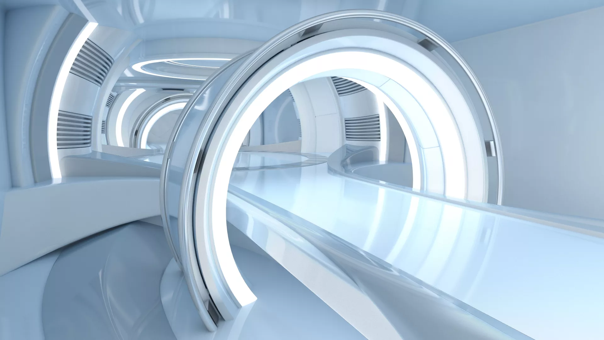 Sci-Fi Futuristic Corridor 3D model