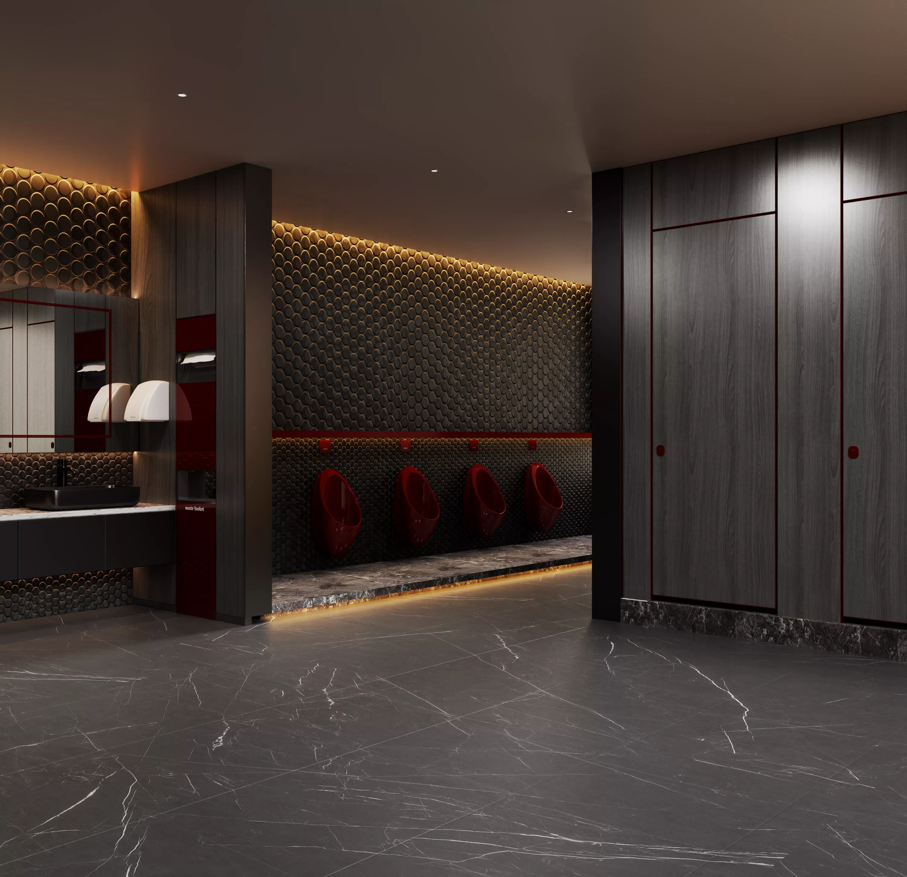 Restroom public wc31 3D model