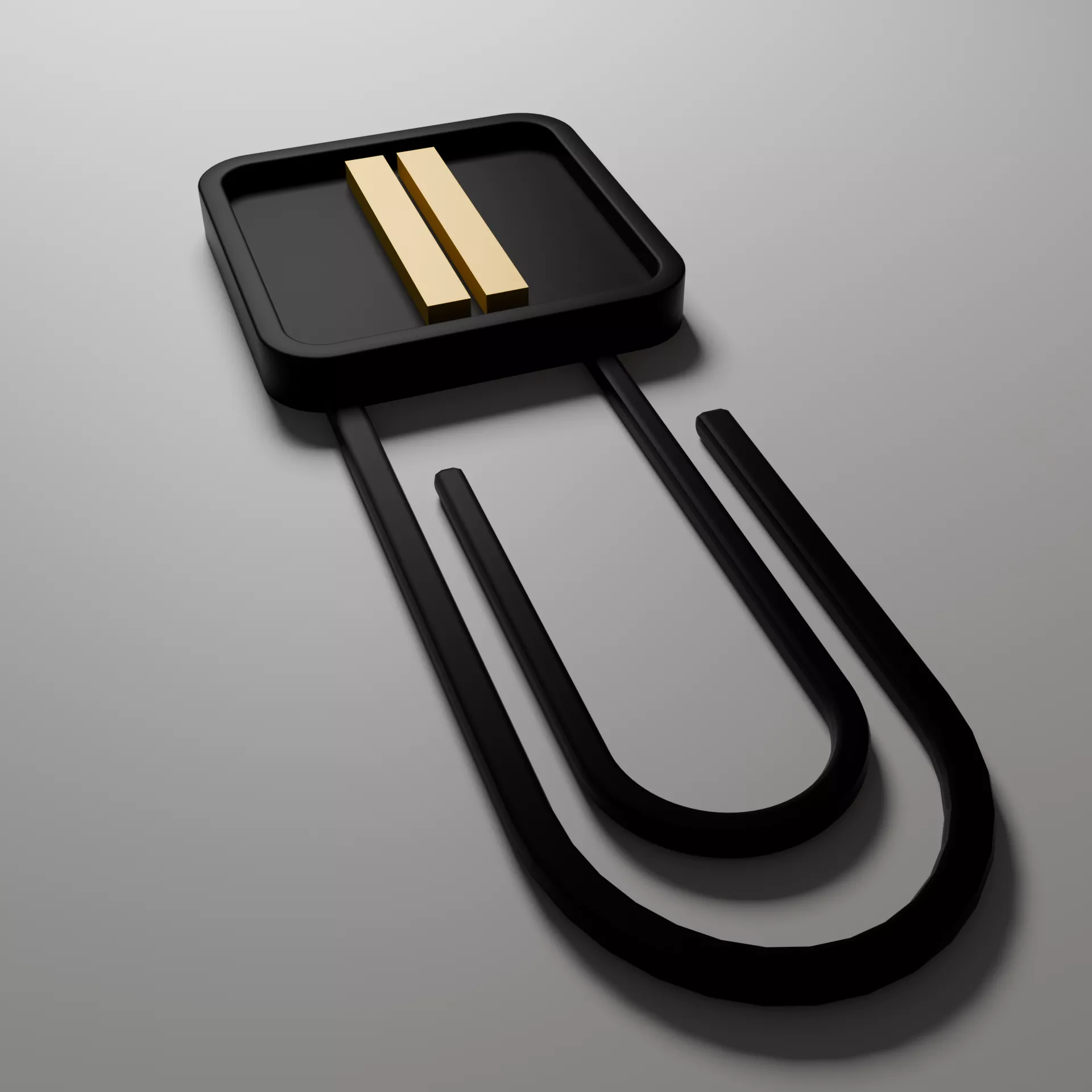 Arasaka Paper Clip Letter I Cyberpunk 2077 3D print model 3D print model