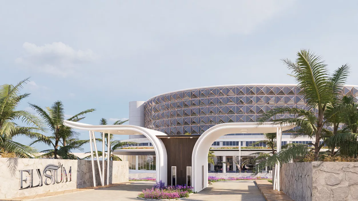 Luxury Hotel 3D model