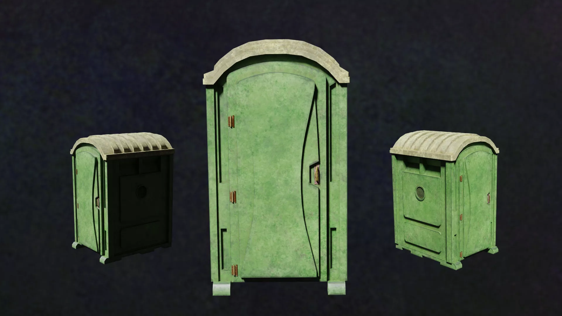 Portable Bathroom Series Service Urban Site G1 - N3 3D model