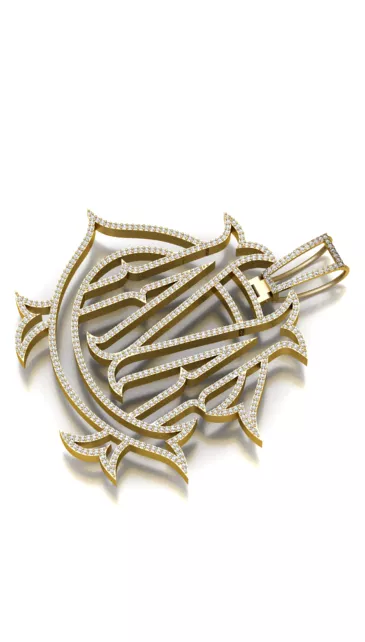 Elegant Statement Pendant 3D print model