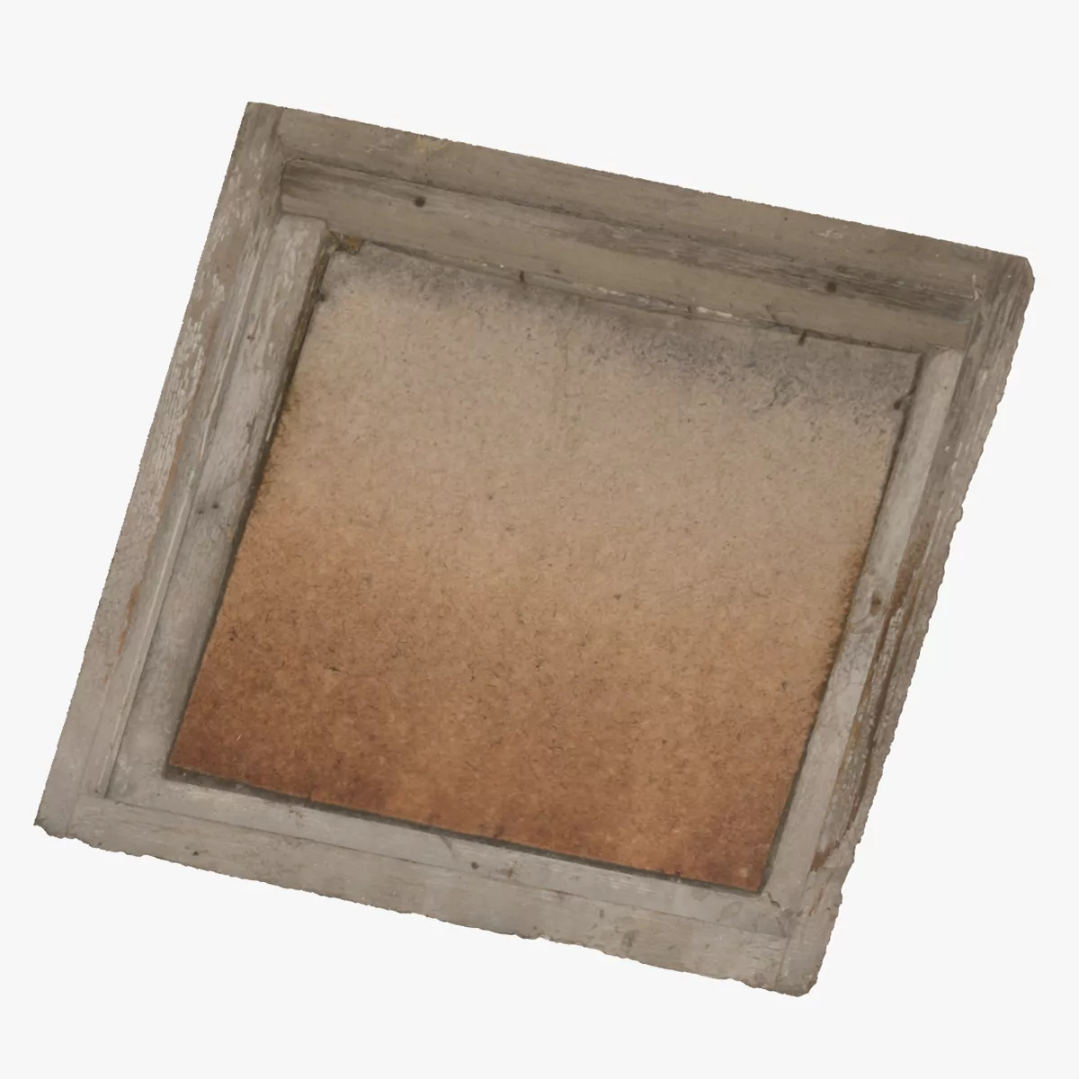 Old Boarded Window Small 01 RAW Scan 3D model