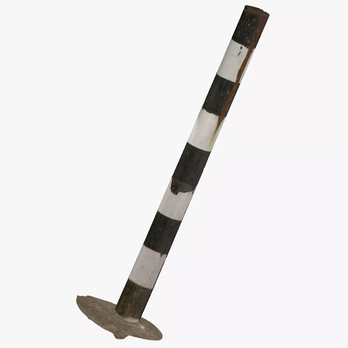 Road Pole 01 RAW Scan 3D model