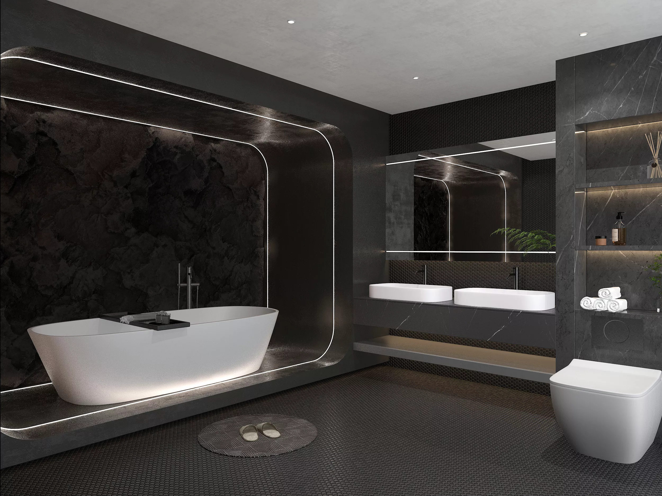 bathroom43 3D model