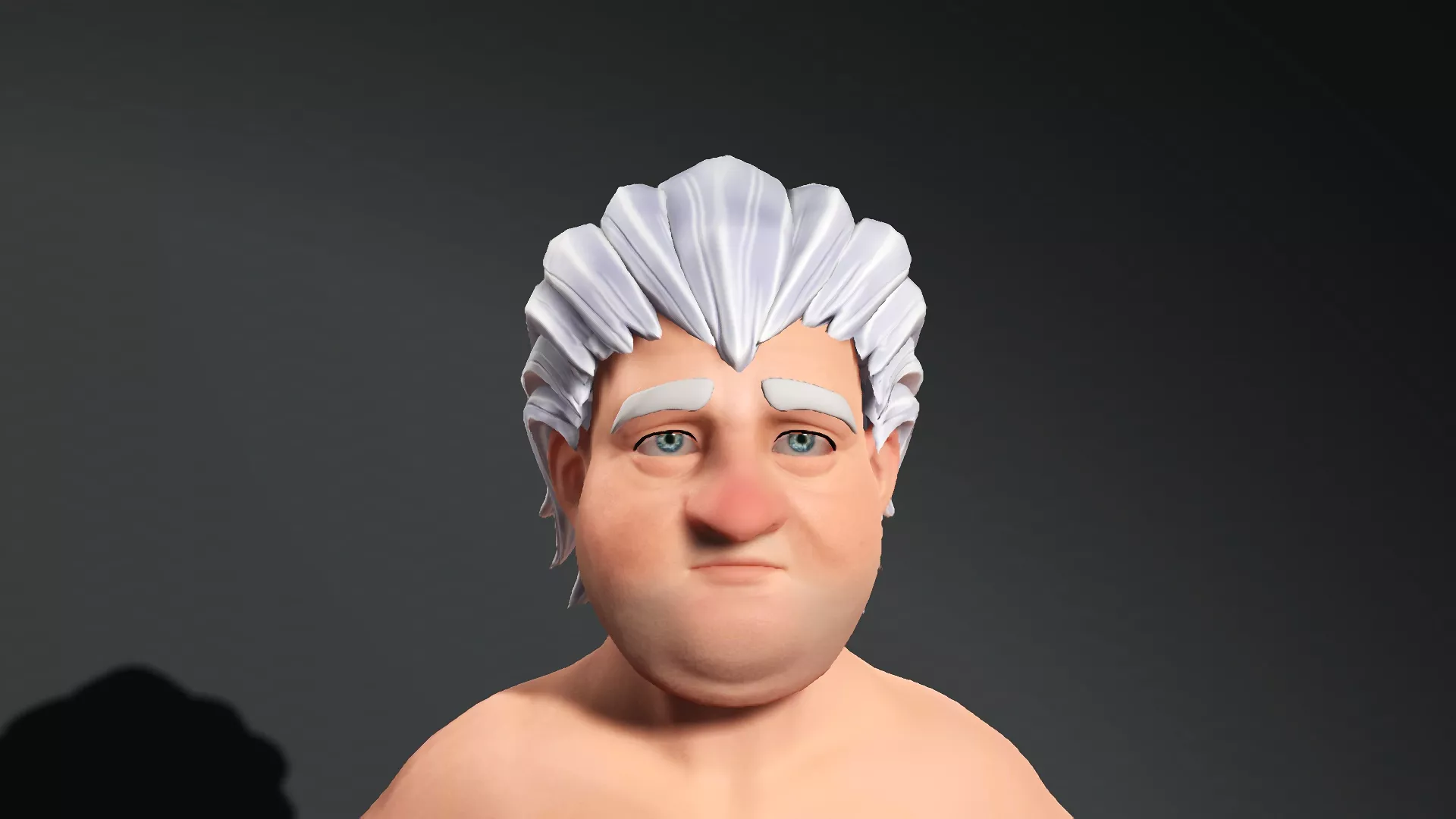 Realistic Athletic Male 3D Character Model Game Ready Low-poly 3D model