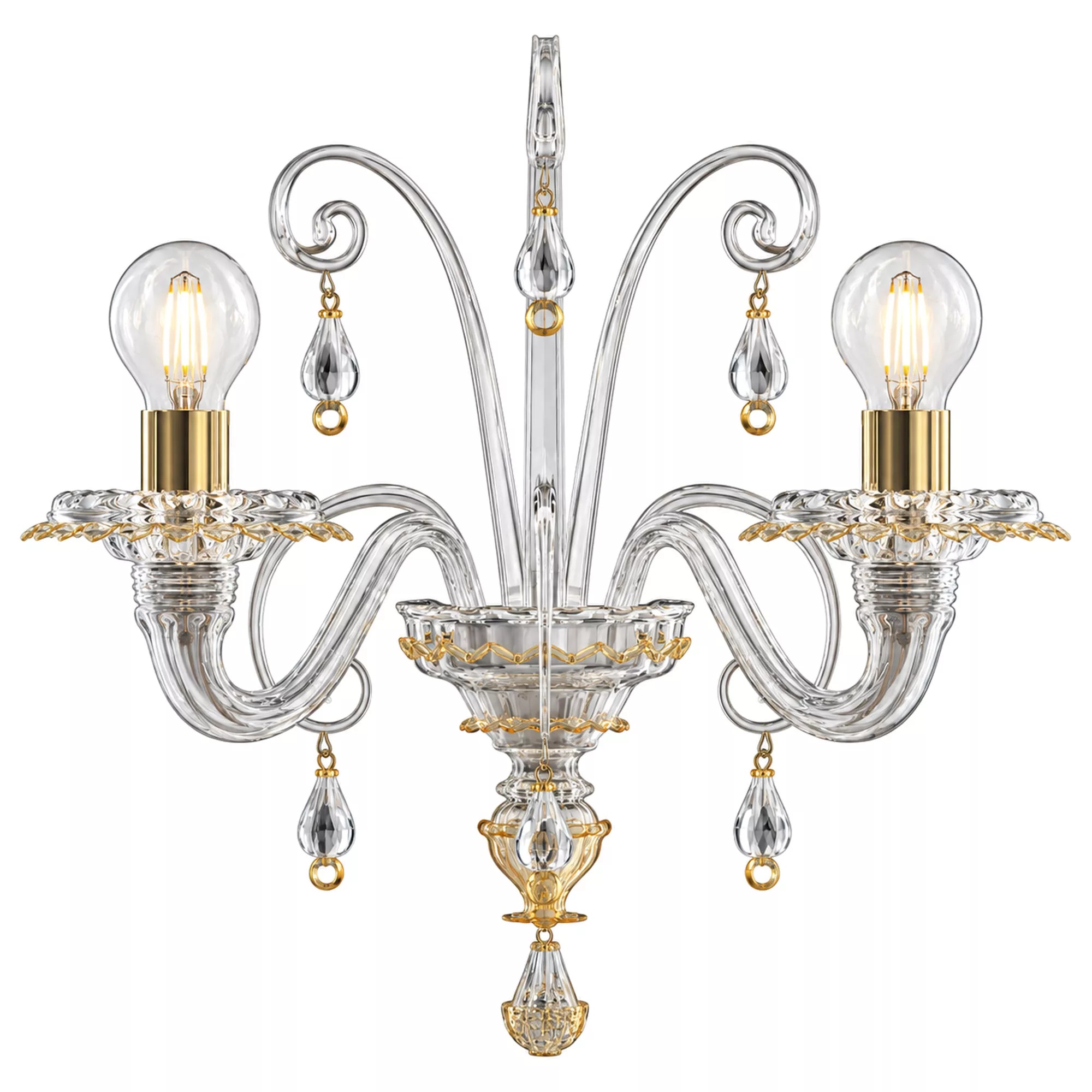 RABAT BAROVIER TOSO WALL LAMP 3D model