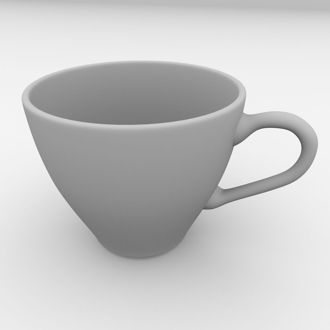 Cup v1 3D model_4
