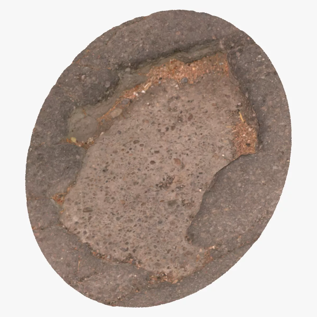 Pothole 04 RAW Scan 3D model