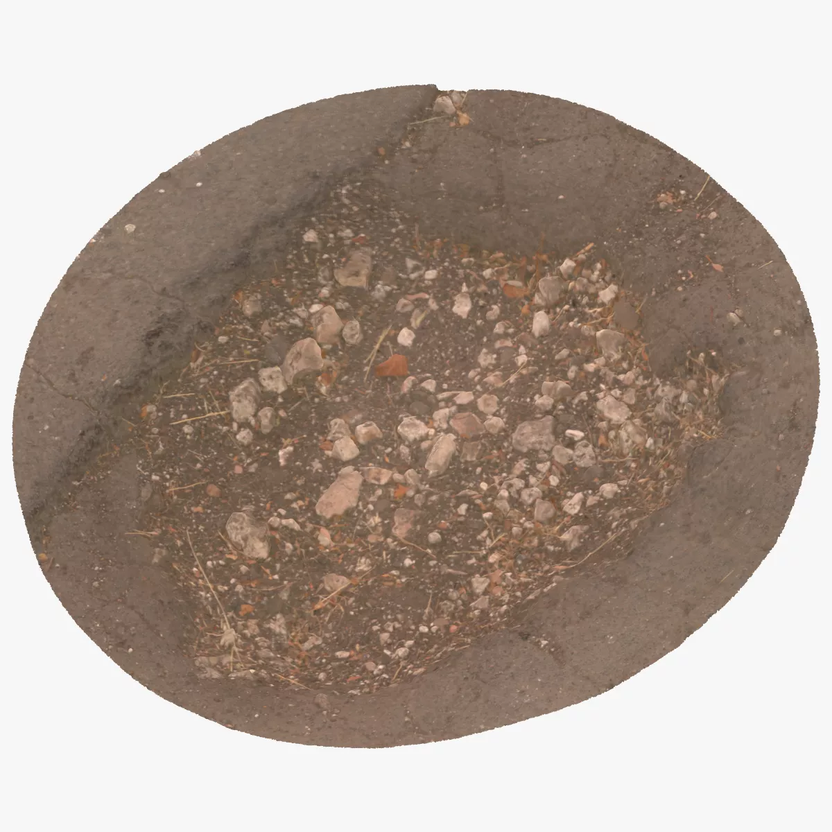 Pothole 14 RAW Scan 3D model