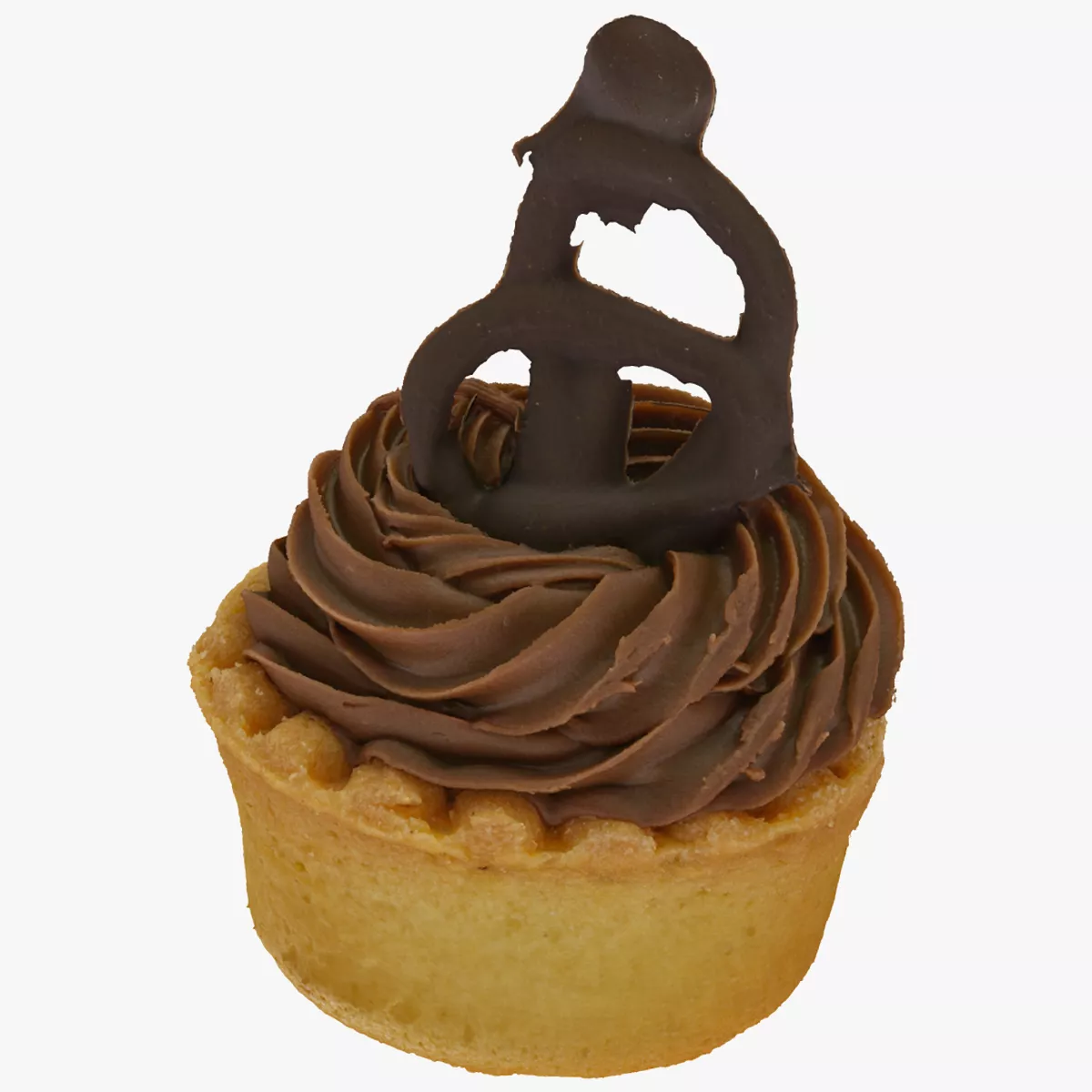 Vanilla Cupcake With Dark Chocolate 01 RAW Scan 3D model
