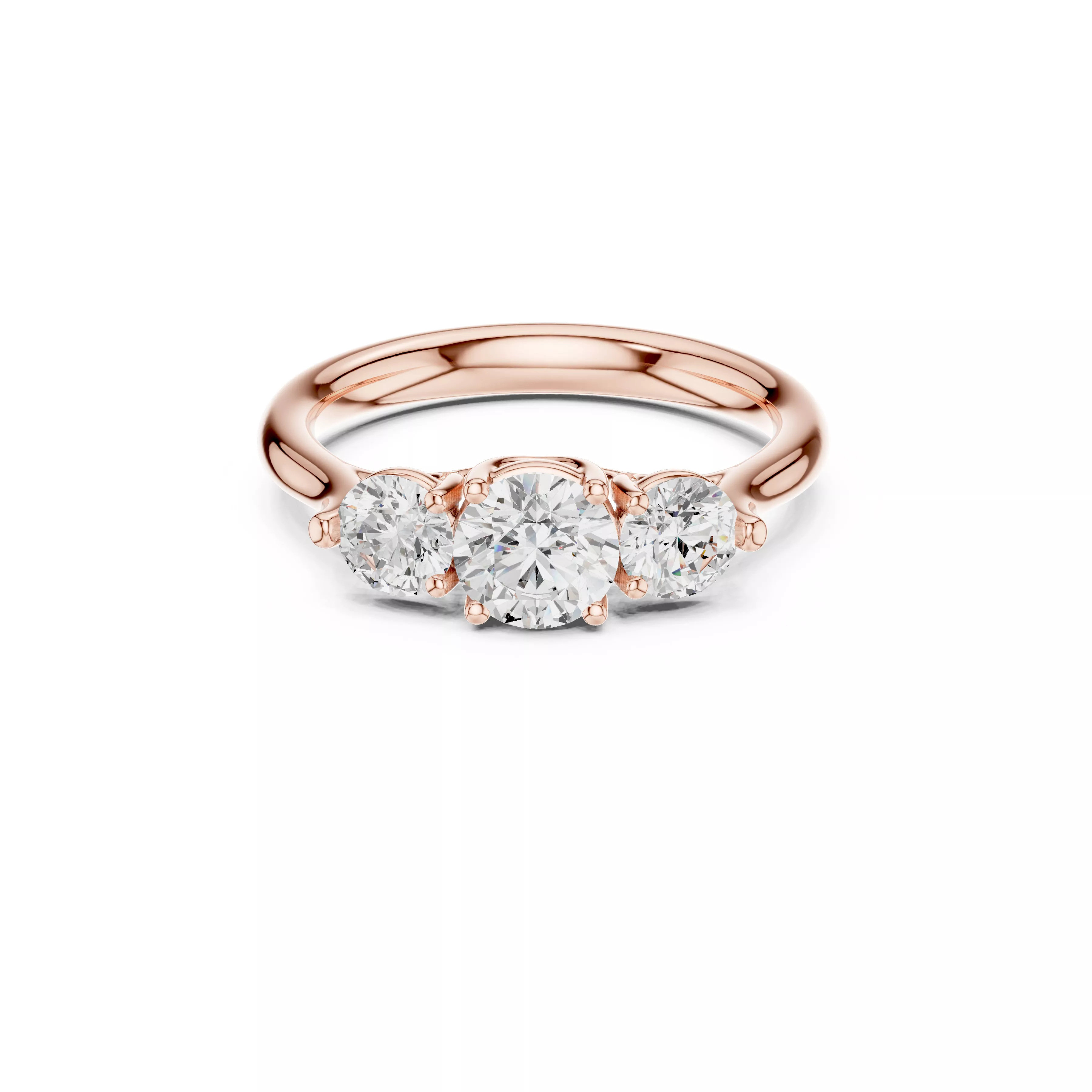 Buy Diamond Ring CAD Design STL 3DM Gold Ring Band R1749 3D print model