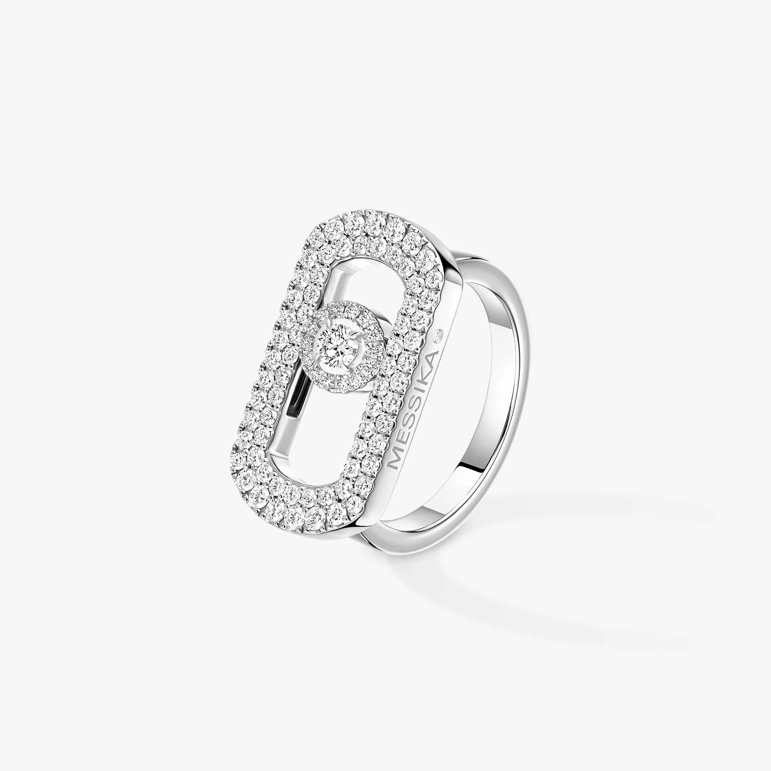 Messika So Move pave ring 3D print model