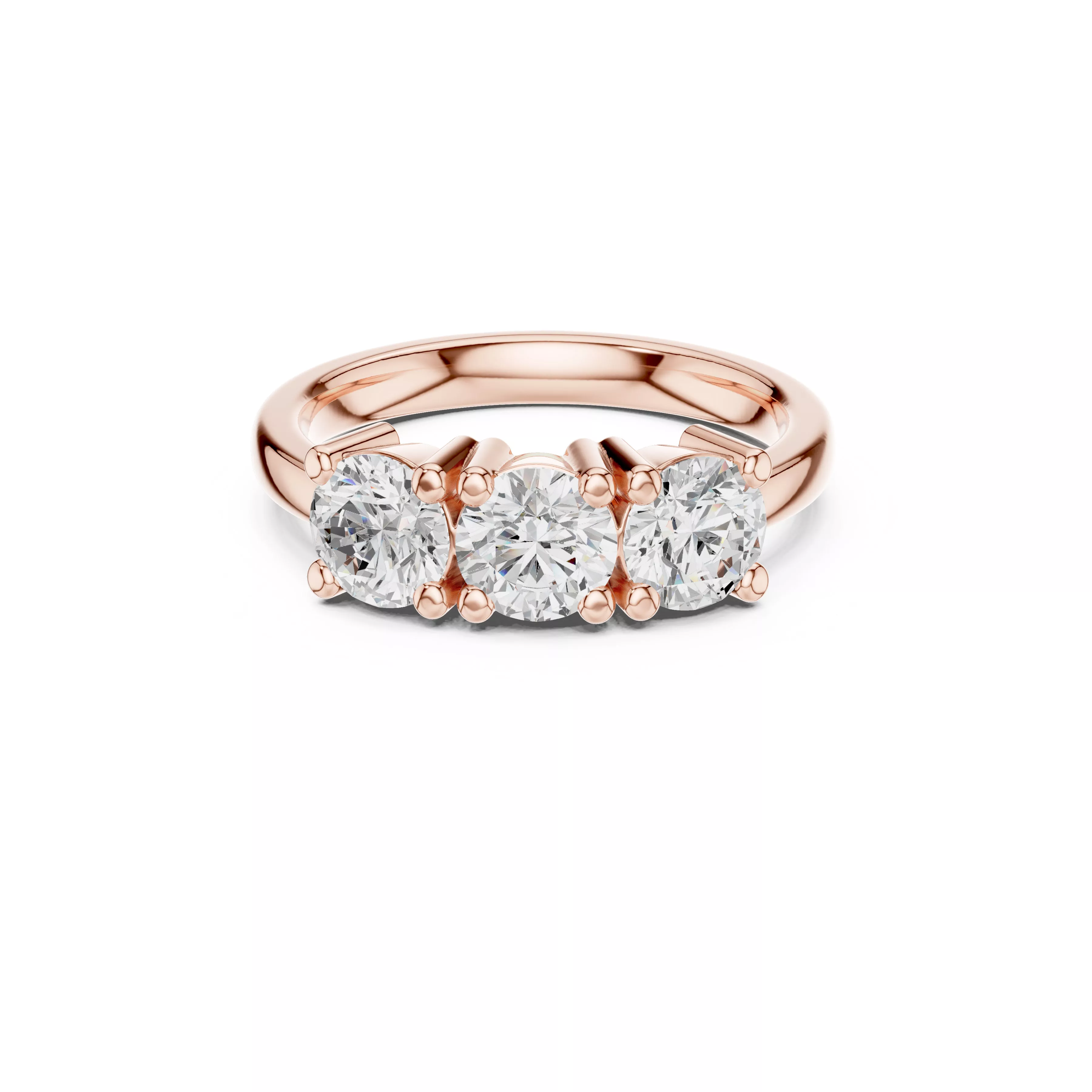 Buy Diamond Ring CAD Design STL 3DM Gold Ring Band R1688 3D print model