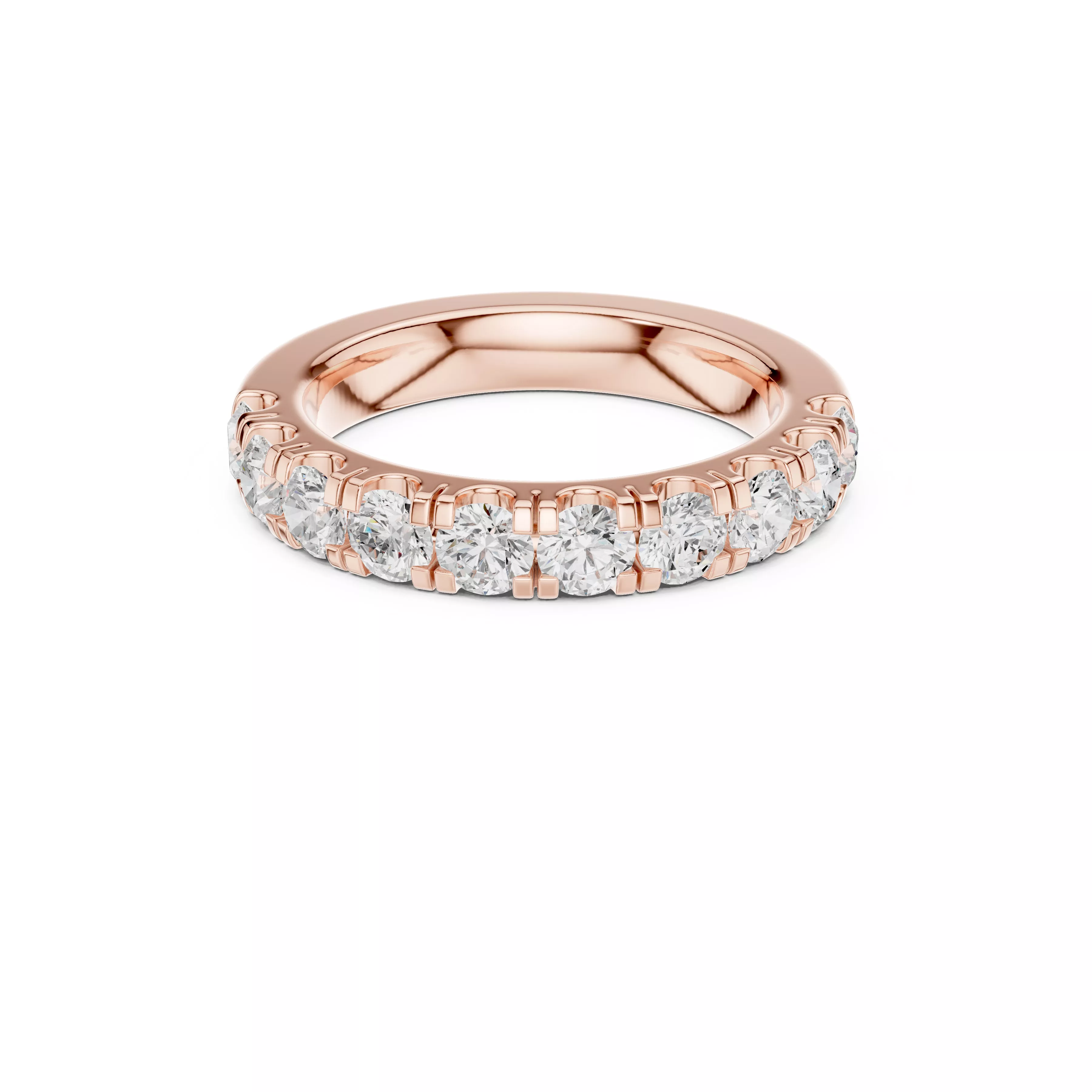 Buy Diamond Ring CAD Design STL 3DM Gold Ring Band R1676 3D print model