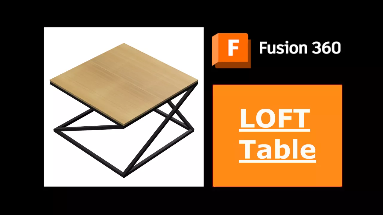 LOFT Table 3D print model
