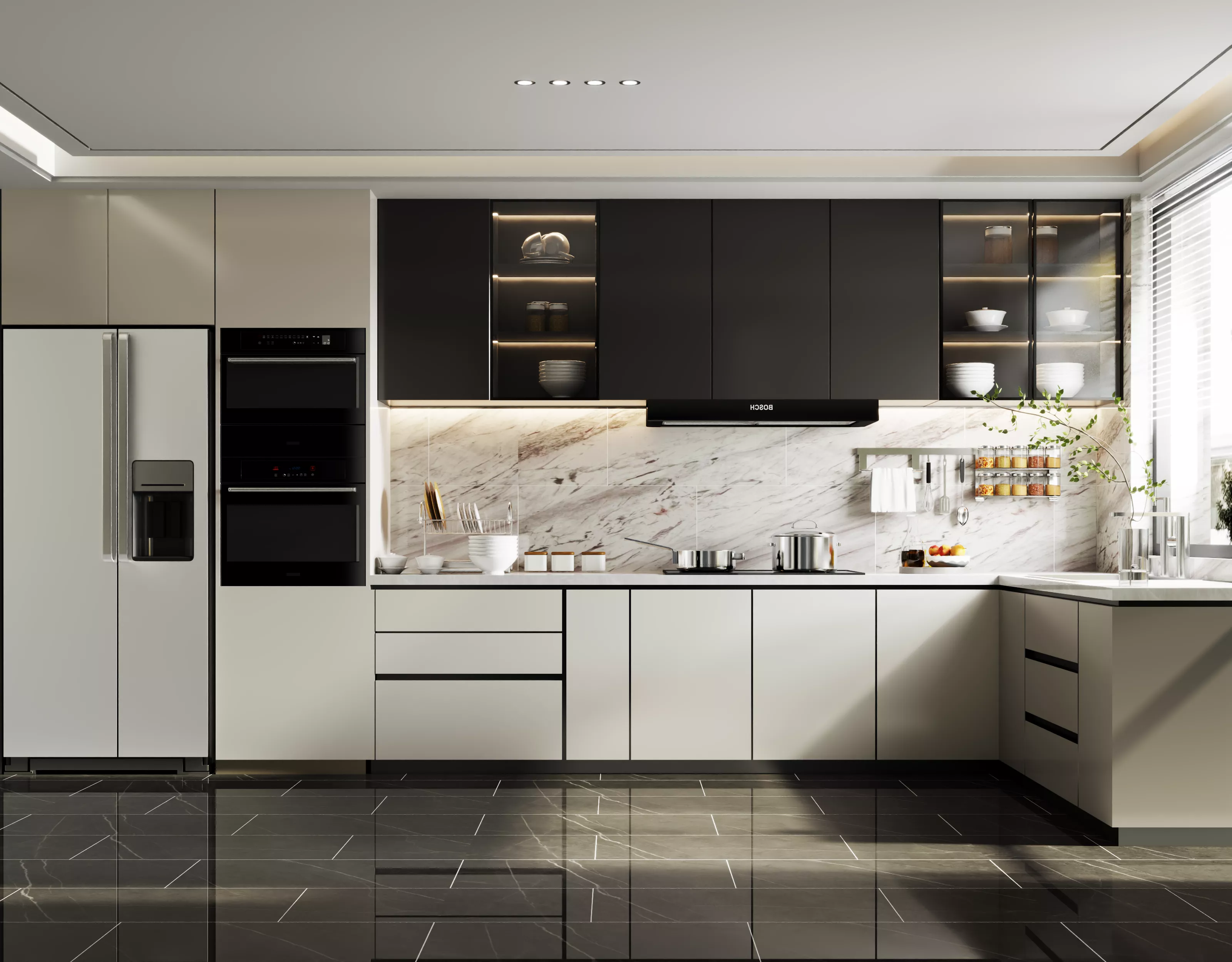 Modern Kitchen Design 3D model