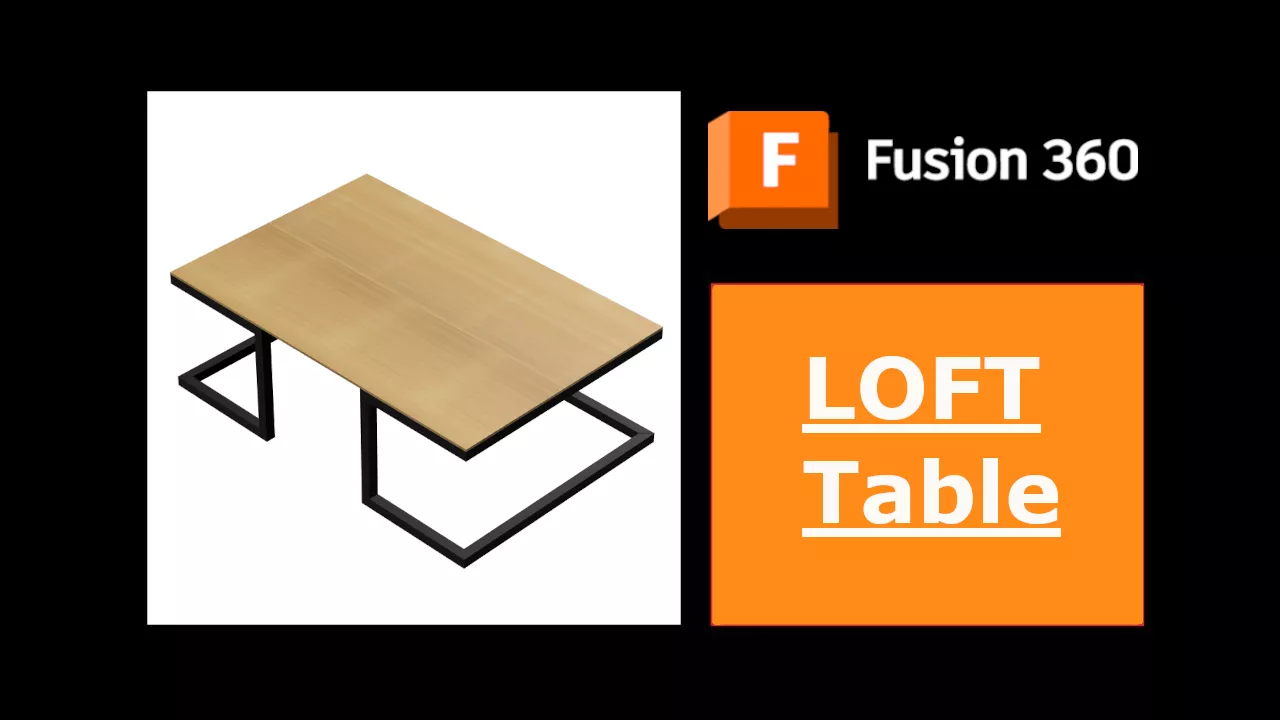 LOFT Table 3D print model