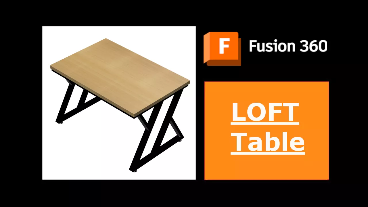 LOFT Table 3D print model