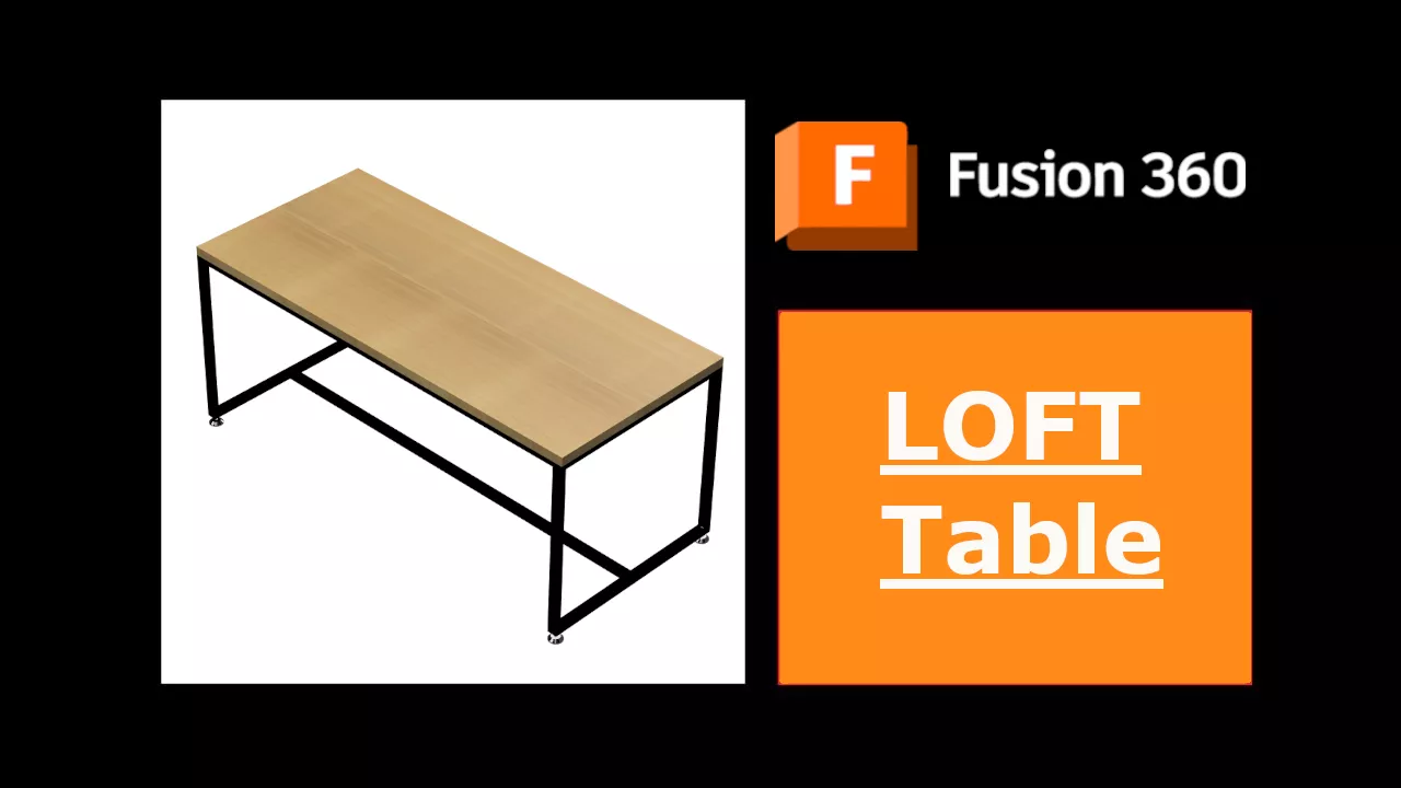 LOFT Table 3D print model