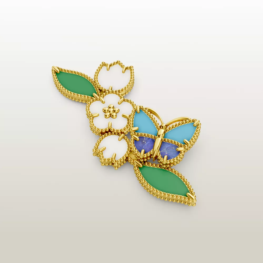 Lucky Spring Butterfly clip 3D print model