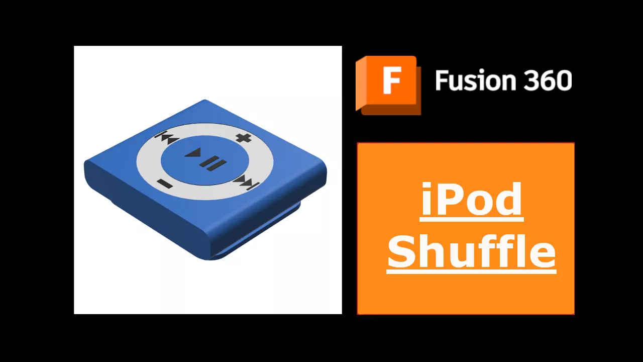 Apple iPod Shuffle 3D print model
