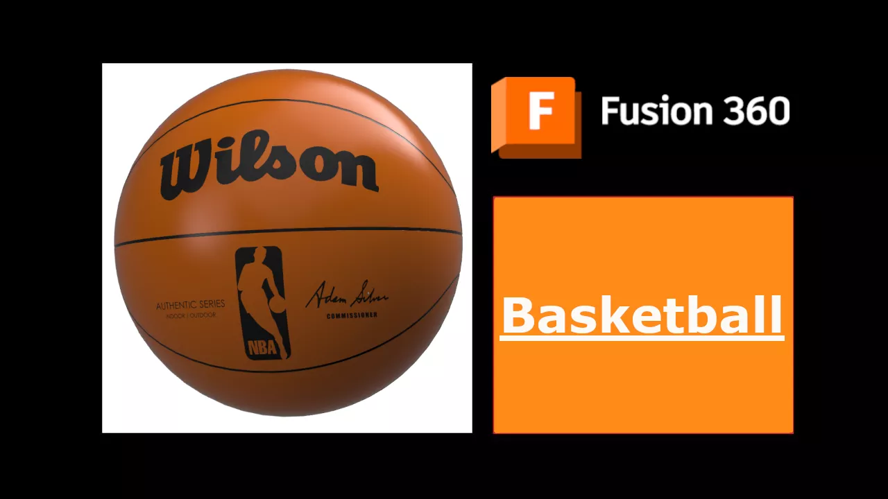 Basketball 3D print model