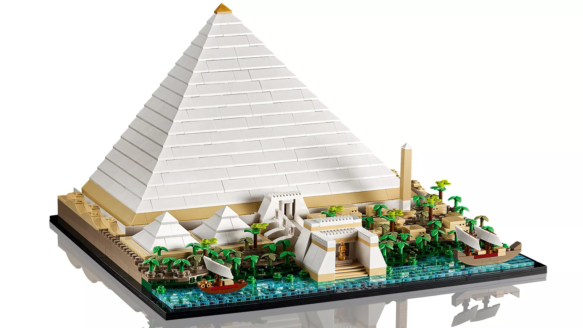 TwindBricks3D - 21058 Great Pyramid of Giza Architecture 3D print model