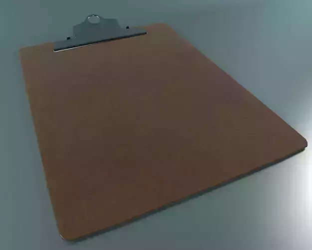 Clipboard v01 3D model