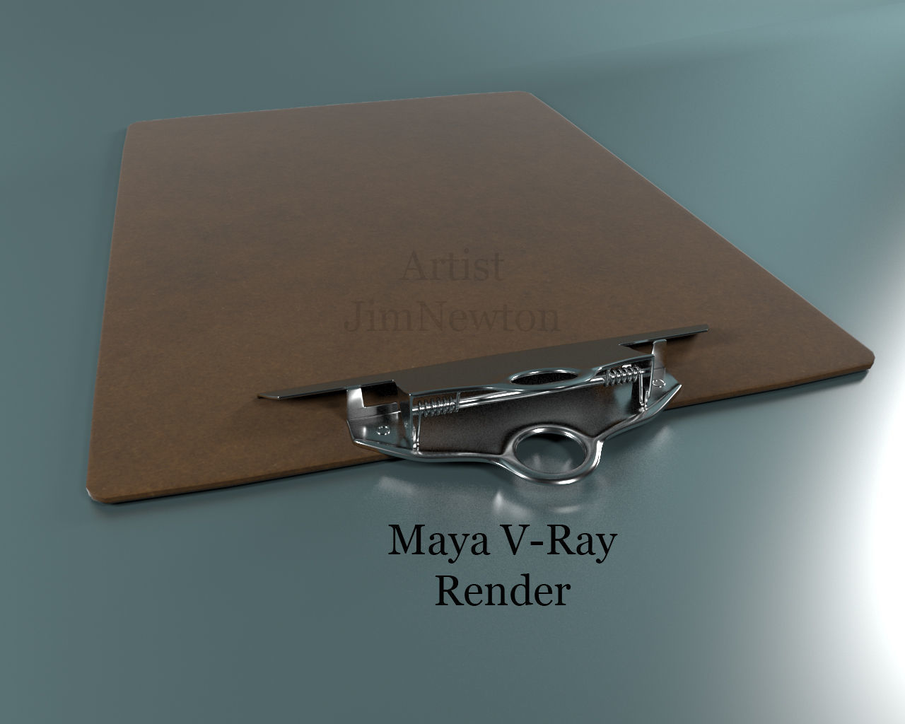 Clipboard v01 3D model_2