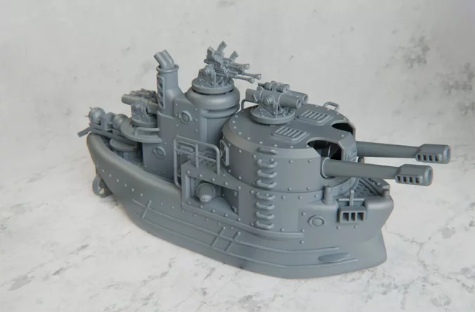 Armored Gunboat WASP