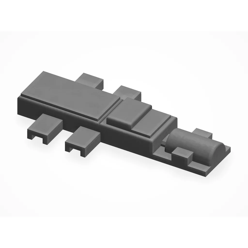 OO Gauge Dummy Point Motors - 10 Pack for Model Railways 3D print model