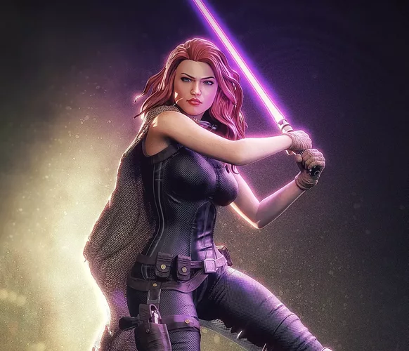 Mara Jade Star Wars 3D Print Model