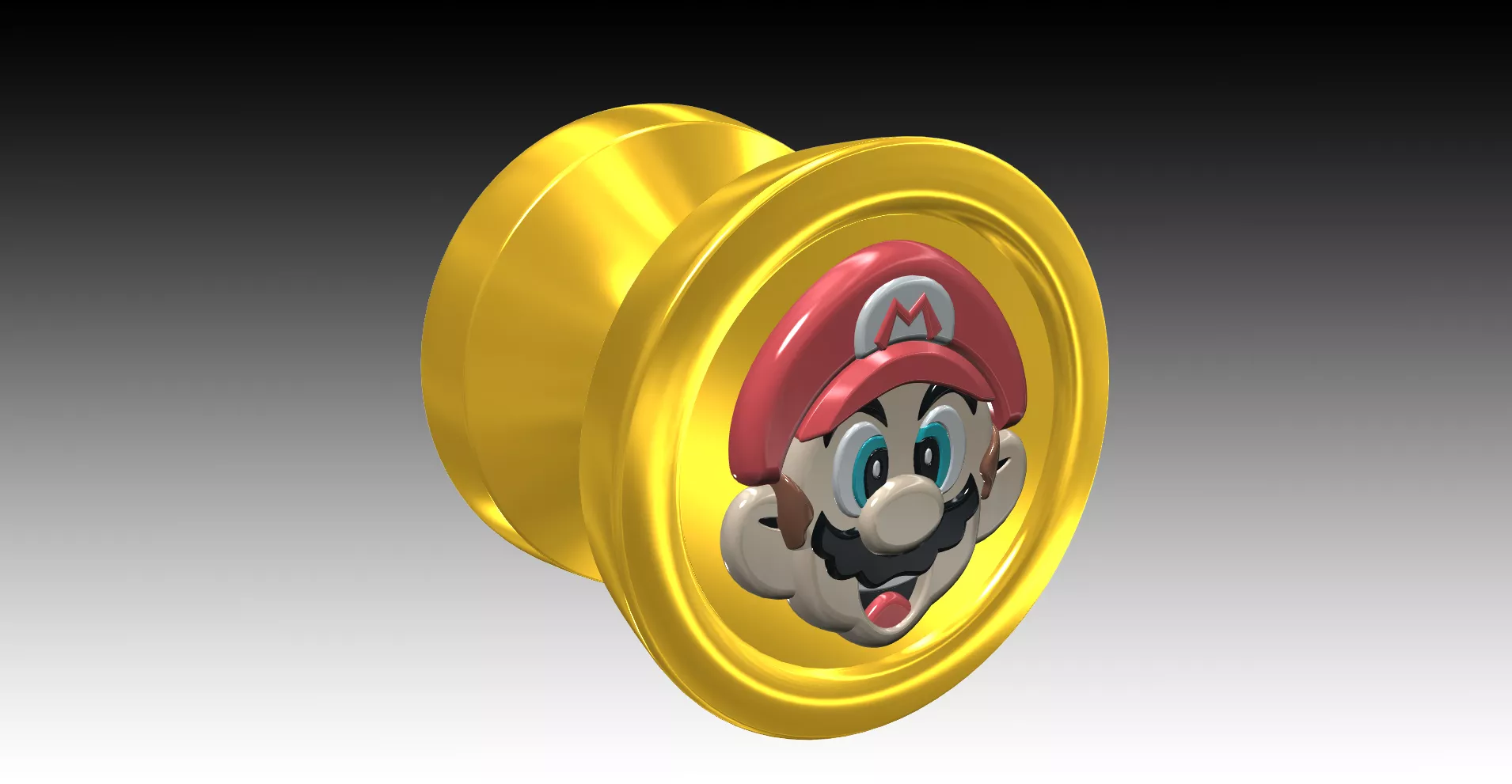 yoyo -mario- 3D print model