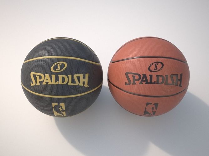 Basketball spaldish 3D model
