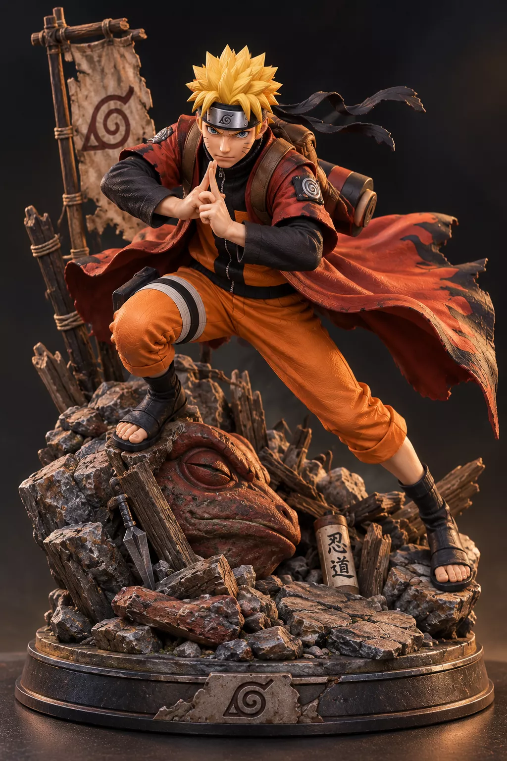 Naruto Uzumaki Highly Detailed 3D Printable STL 3D print model