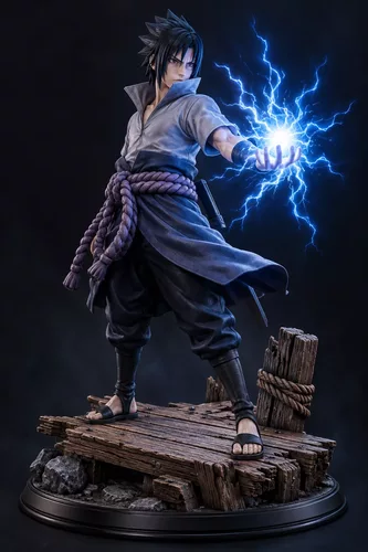 Sasuke Uchiha Highly Detailed 3D Printable STL
