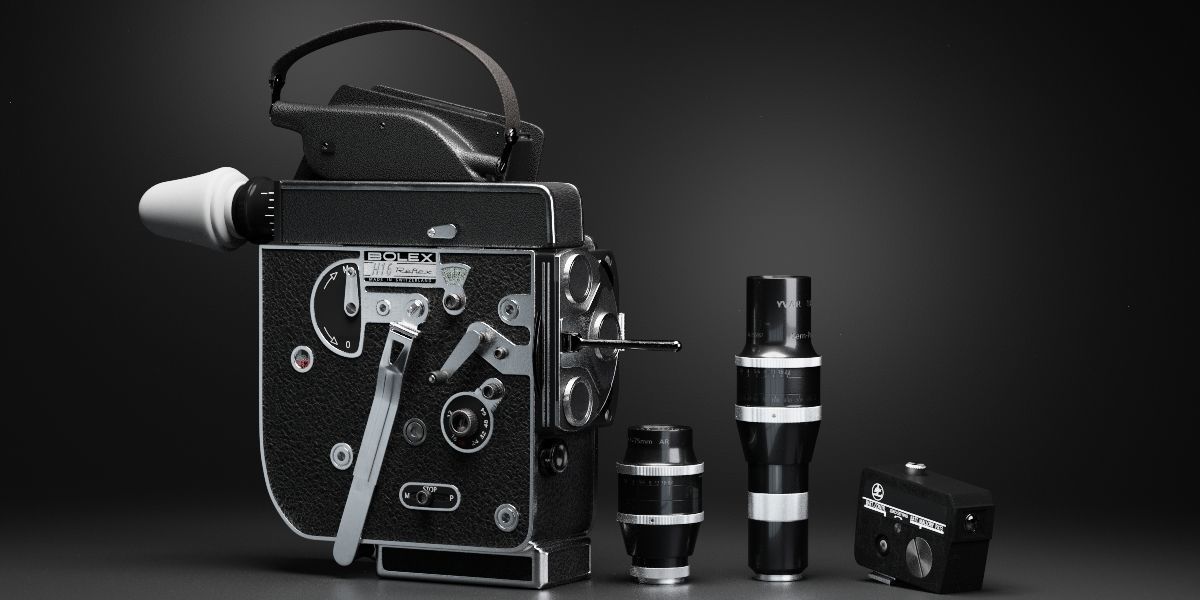 Bolex H16 vintage camera 3D model_5