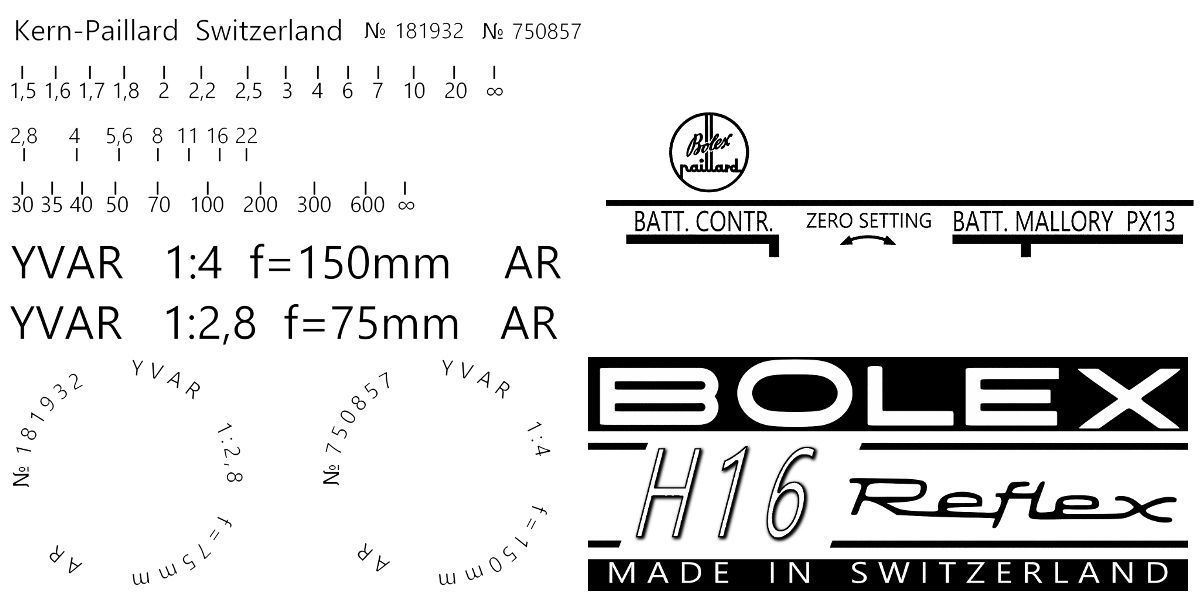 Bolex H16 vintage camera 3D model_8