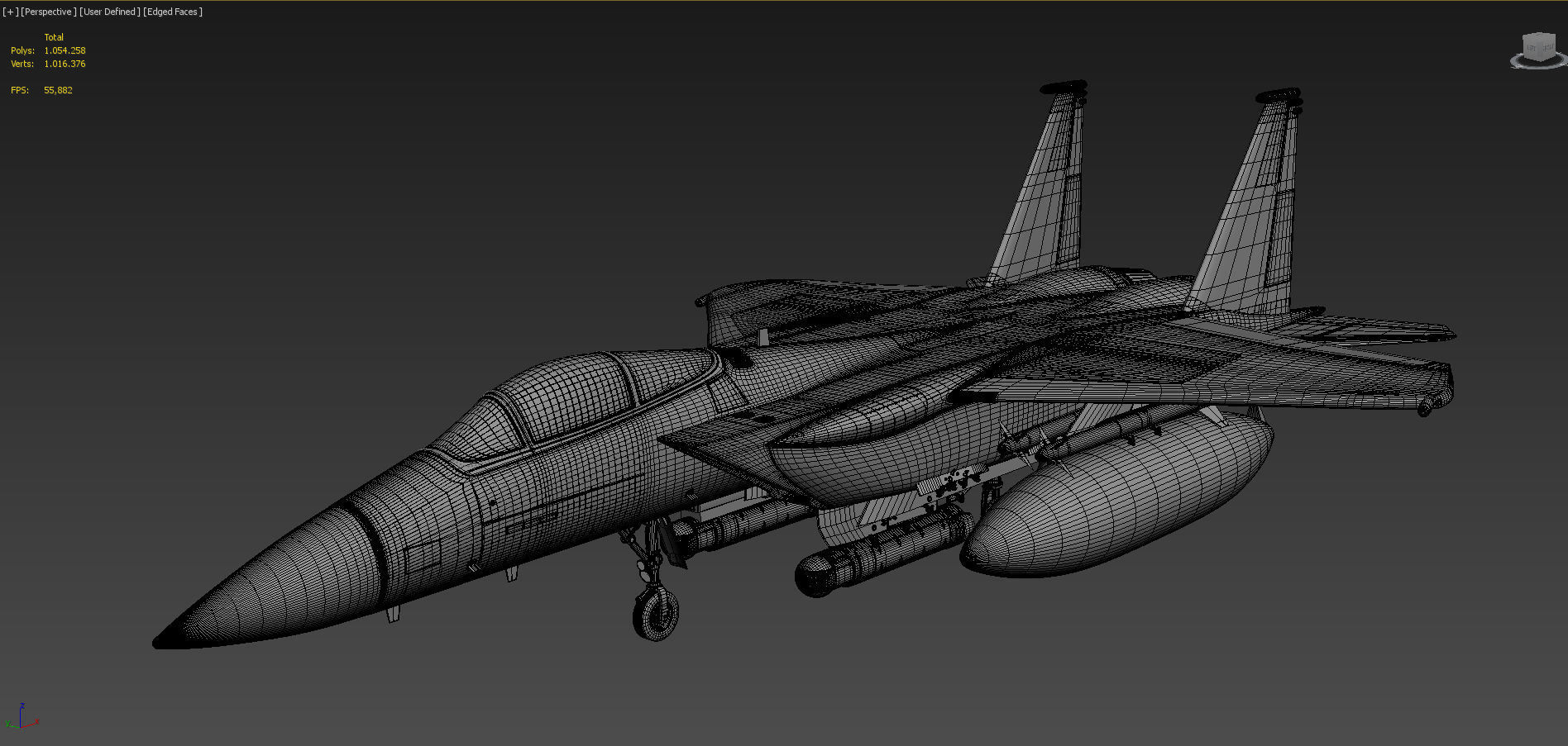 McDonnell Douglas F-15E Strike Eagle 3D model_12
