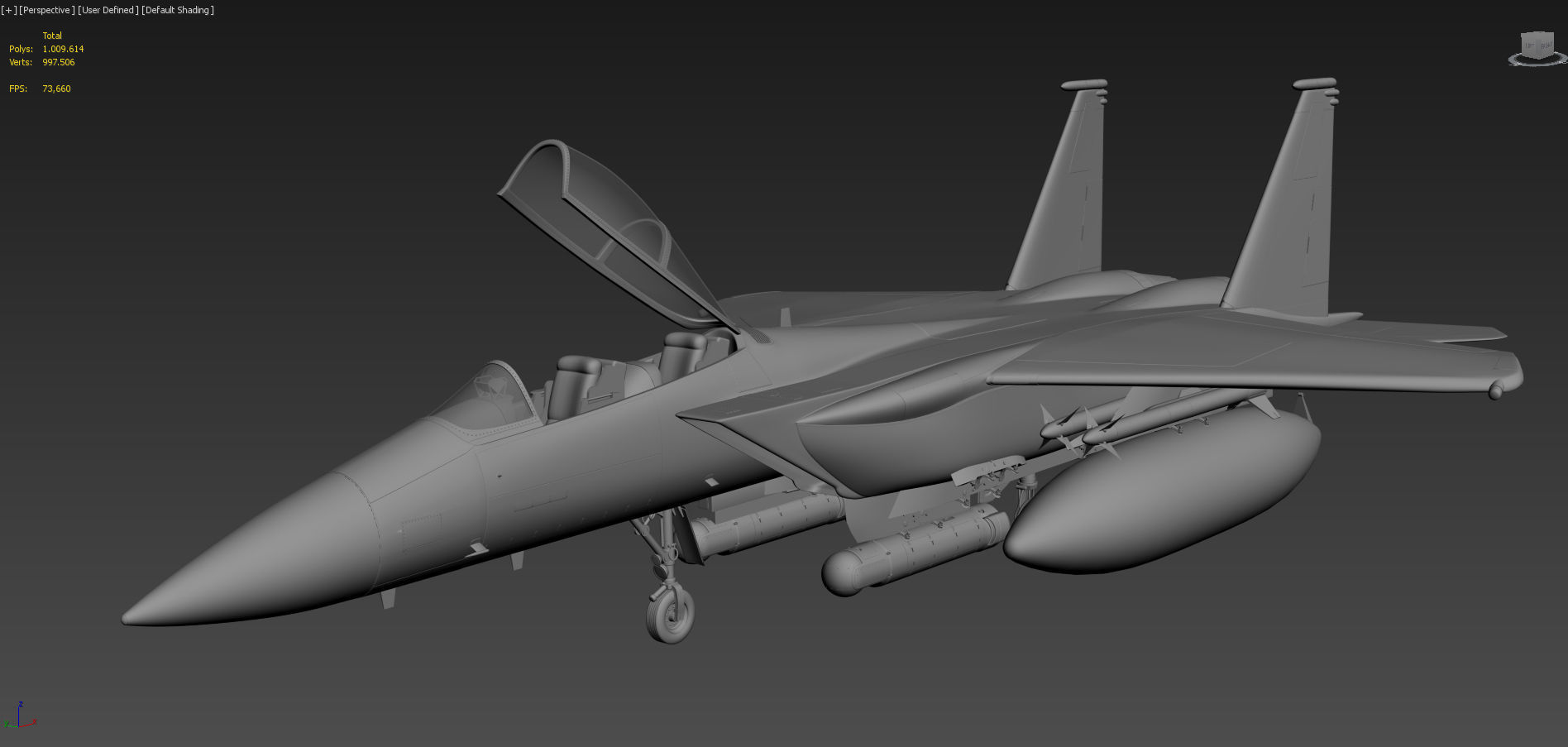 McDonnell Douglas F-15E Strike Eagle 3D model_3