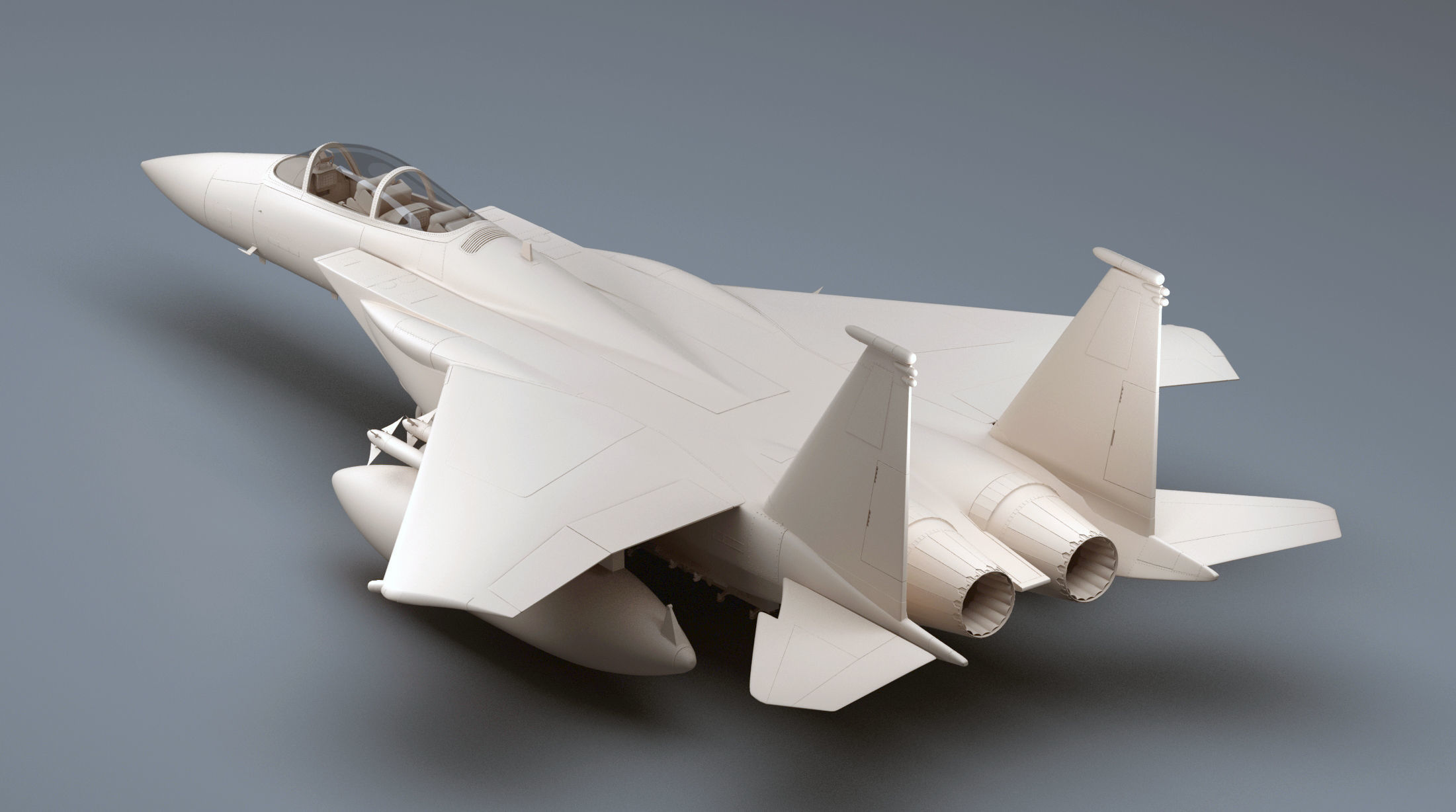 McDonnell Douglas F-15E Strike Eagle 3D model_1