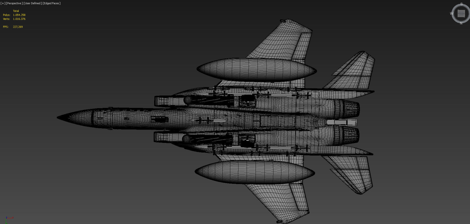McDonnell Douglas F-15E Strike Eagle 3D model_11