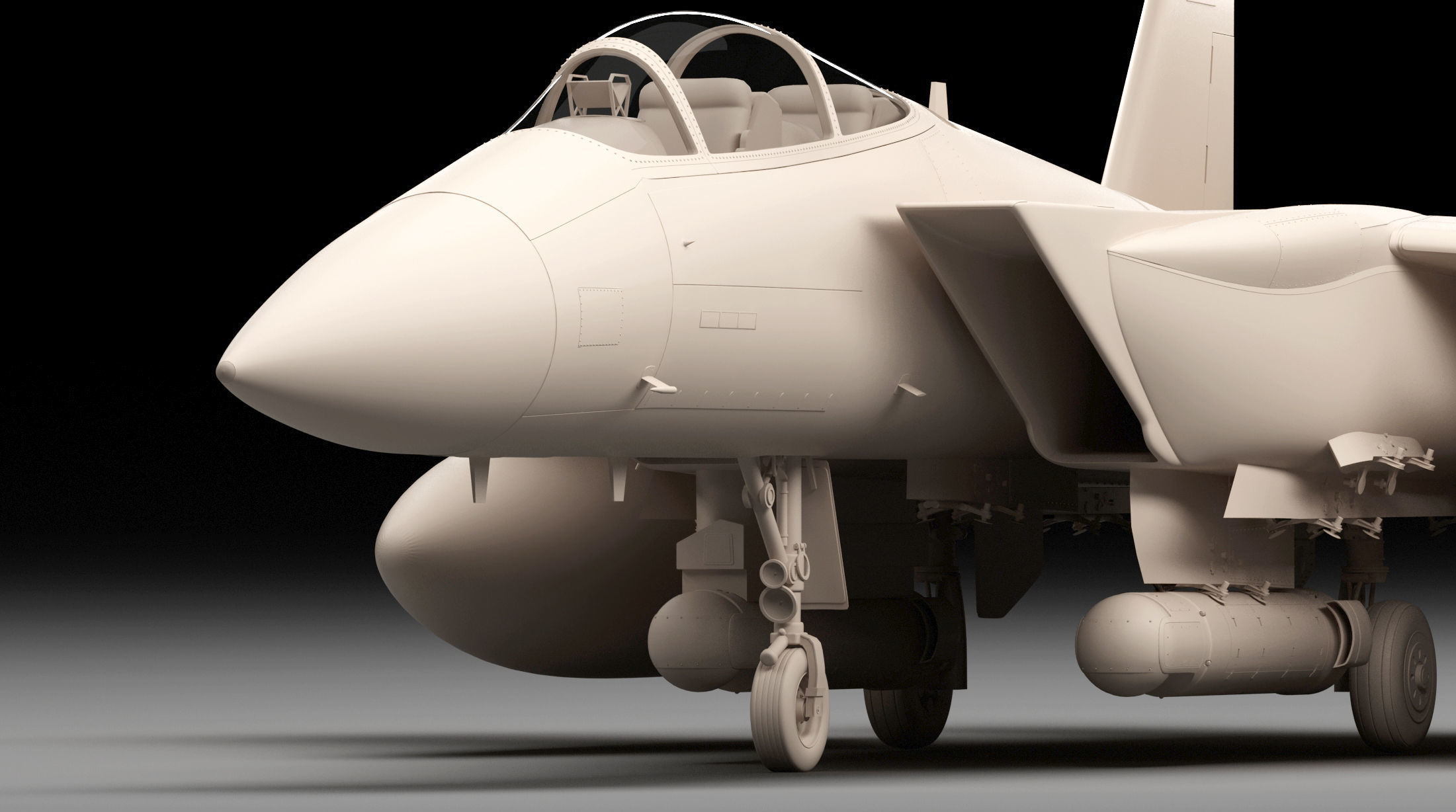 McDonnell Douglas F-15E Strike Eagle 3D model_2