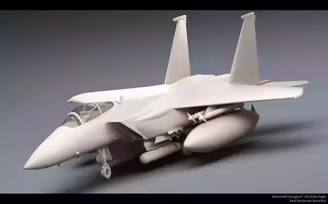 McDonnell Douglas F-15E Strike Eagle 3D model