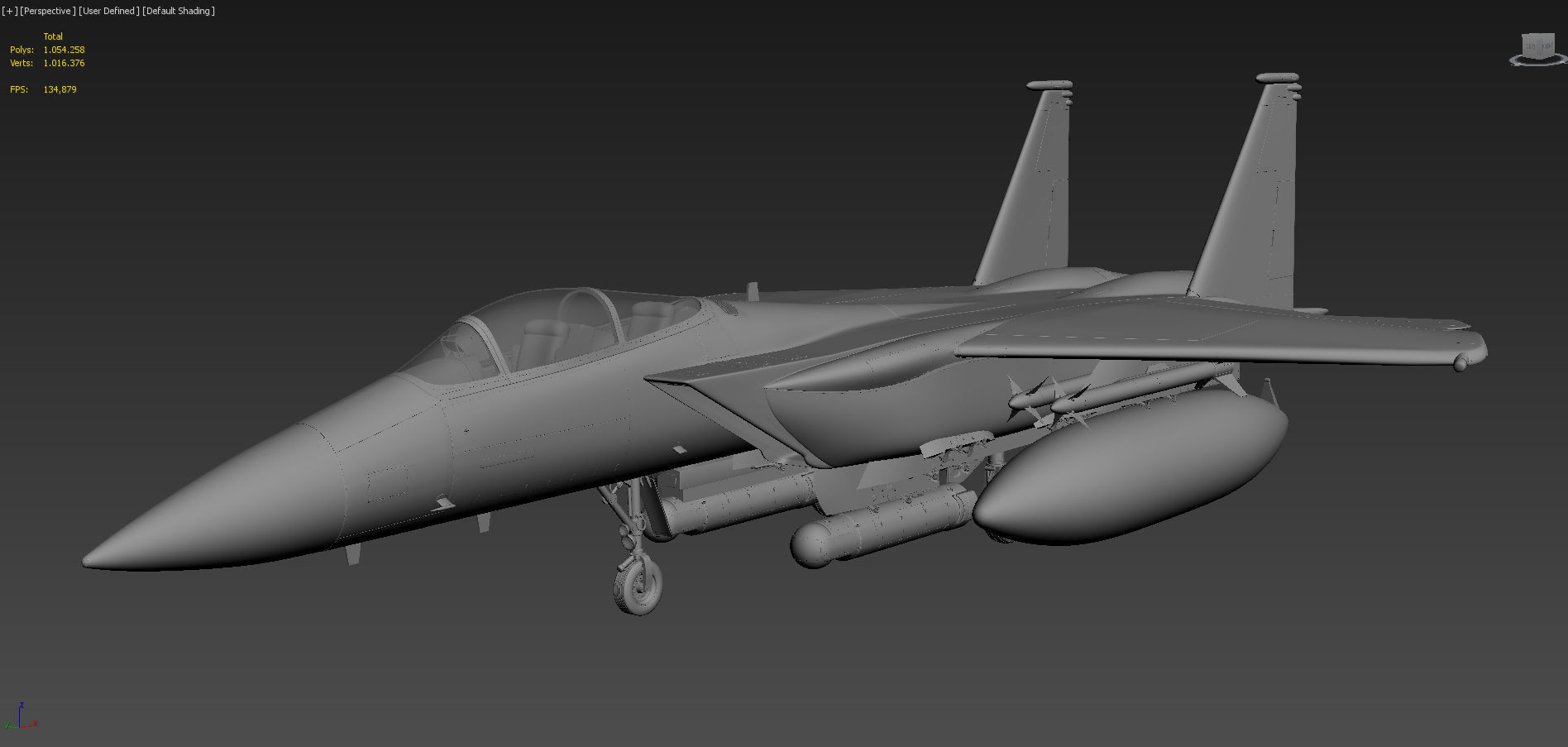 McDonnell Douglas F-15E Strike Eagle 3D model_6