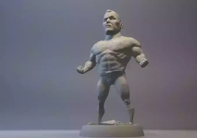Ordinary superman 3D print model